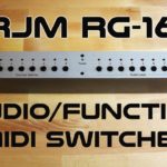 RJM Music RG-16 Rack Audio Loop Switcher_youtube_sounds_finder