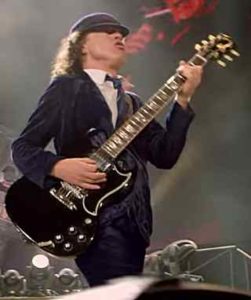 La SG Gibson d'Angus Young