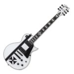 L'ESP Cross White d'Hetfield