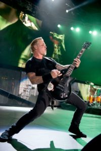 James Hetfield, passionné de scène