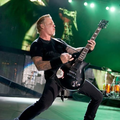 James Hetfield, passionné de scène