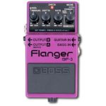 Andy Summersse sert d'un Flanger Boss