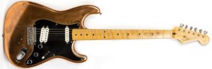 La fameuse Fender Limited Edition Robbie Robertson Last Waltz Stratocaster