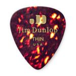 Joe Perry joue avec des picks Dunlop 483